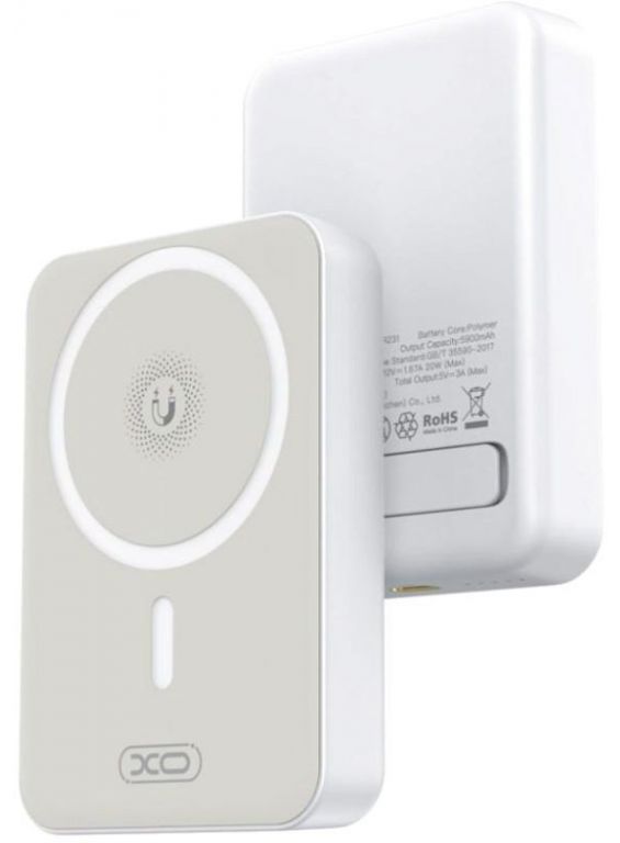 Внешний аккумулятор XO PR231 10000mAh (белый)