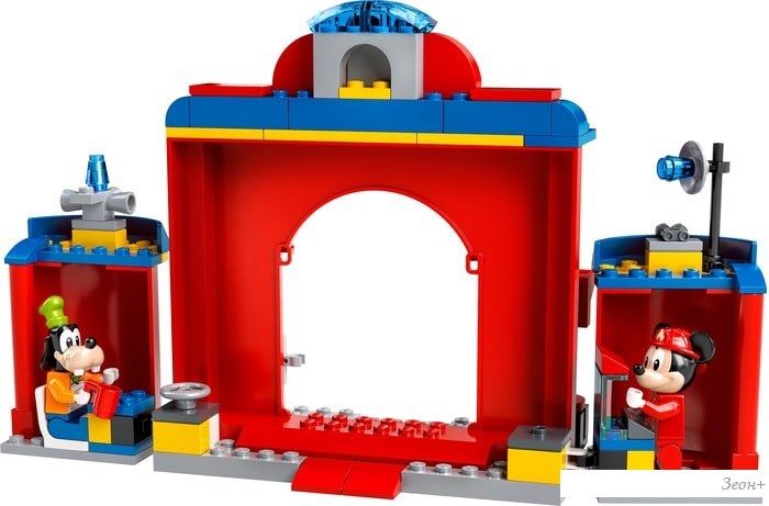 Конструктор LEGO Disney 10776 Пожарная часть и машина Микки и его друзей