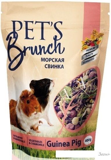 Корм для грызунов Pet's Brunch для морских свинок 400 г