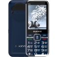 Кнопочный телефон Maxvi P18i (синий)