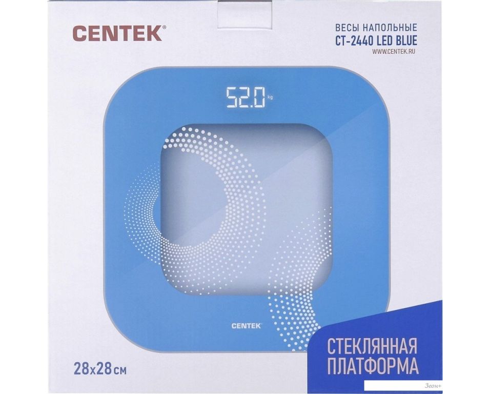 Напольные весы CENTEK CT-2440 (синий)