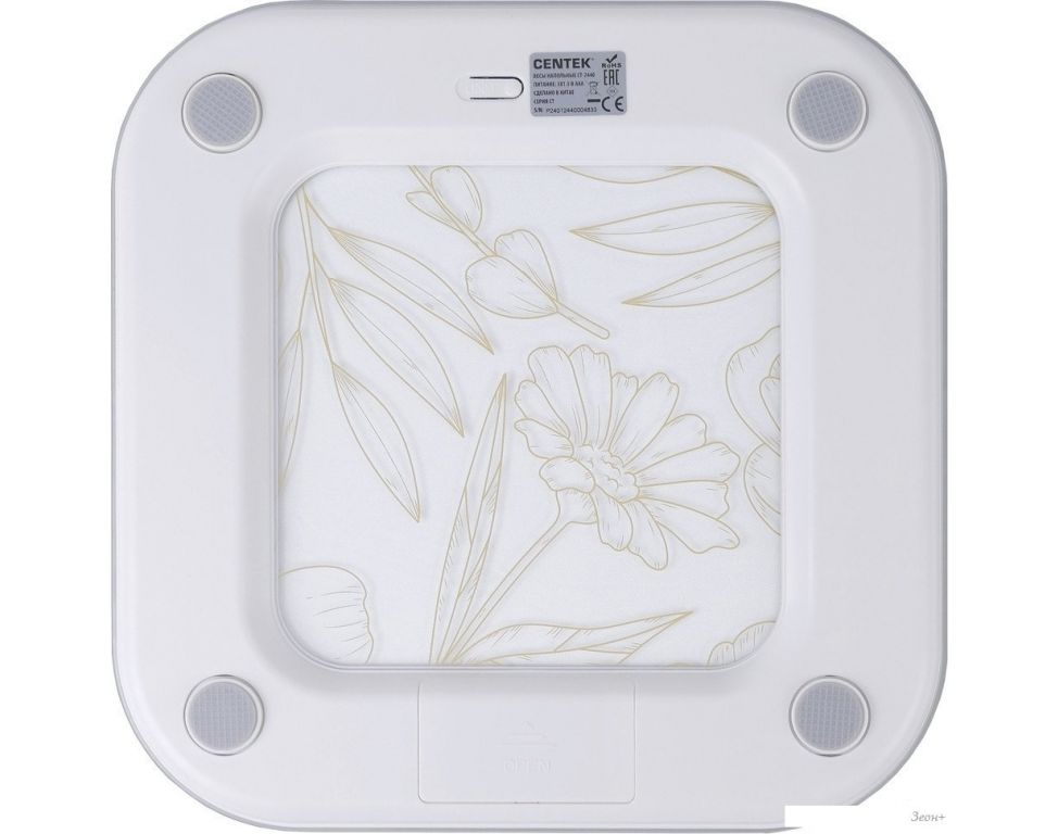 Напольные весы CENTEK CT-2440 (цветы)