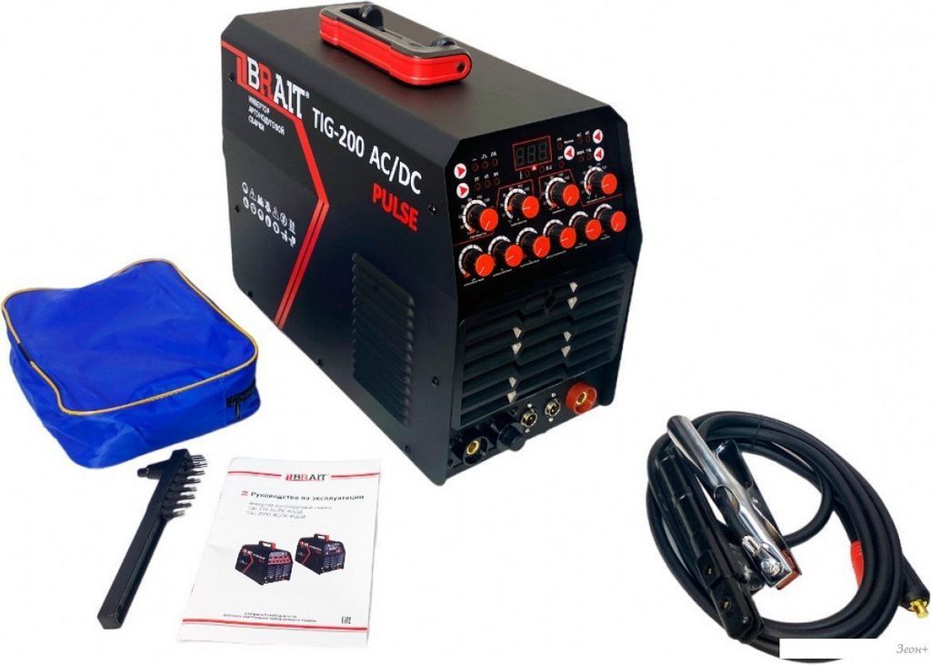 Сварочный инвертор Brait TIG-200 AC/DC Pulse