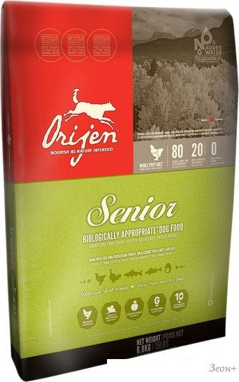 Корм для собак Orijen Senior 13 кг