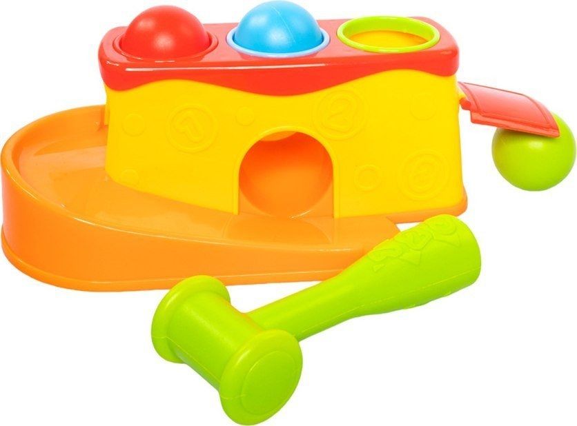 Развивающая игра Baby Toys Стучалка-горка 2 в 1 70007