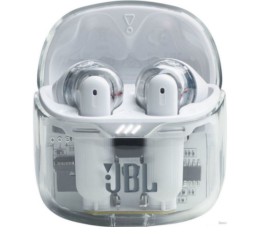 Наушники JBL Tune Flex Ghost (белый, китайская версия)