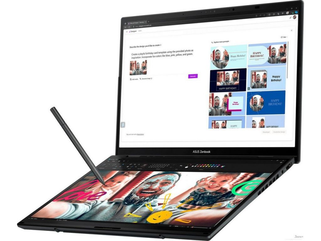 Рабочая станция ASUS Zenbook Pro 14 Duo OLED UX8406MA-QL437W