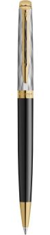  . Waterman Reflections of Paris Hemisphere DeLuxe (2200839) Black GT M . . ..
