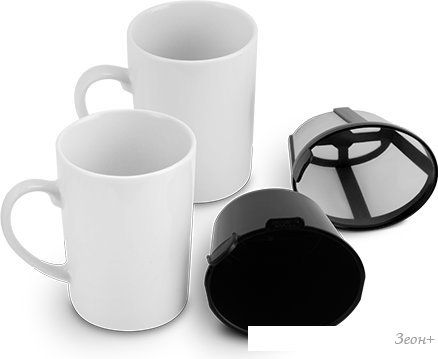 Кофеварка Blackton Bt CM1113 (белый/черный)