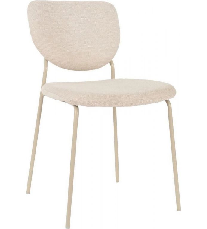 Стул Stool Group Gigi DRC-9155 (бежевый/ножки кремовые)