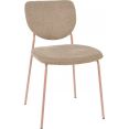 Стул Stool Group Gigi DRC-9155 (коричневый/ножки розовые)