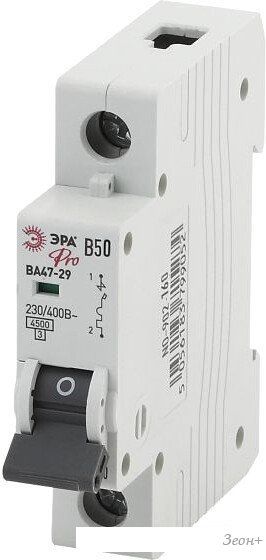 Выключатель автоматический ЭРА Pro NO-902-160 ВА47-29 Б0036865