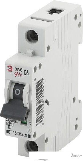 Выключатель автоматический ЭРА Pro NO-901-47 ВА47-63 Б0031817