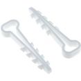 Дюбель-хомут EKF plc-nccf-5x8w (100 шт)