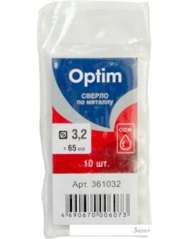 Набор сверл Optim 361032 (10 шт)