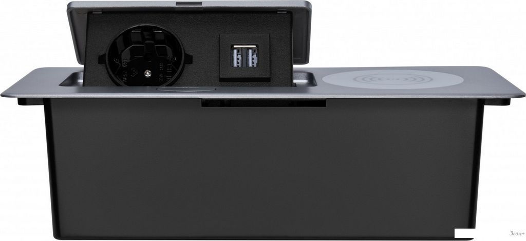 Сетевой фильтр CACTUS CS-SOCKET-USBA-WLESS