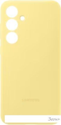 Чехол для телефона Samsung Silicone Case Galaxy S24 FE (желтый)