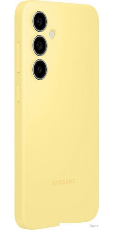 Чехол для телефона Samsung Silicone Case Galaxy S24 FE (желтый)