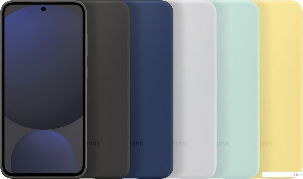 Чехол для телефона Samsung Silicone Case Galaxy S24 FE (желтый)