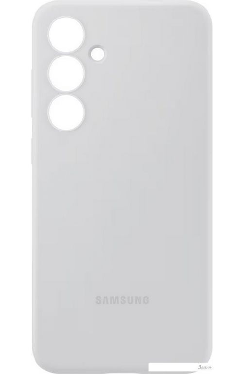 Чехол для телефона Samsung Silicone Case Galaxy S24 FE (серый)