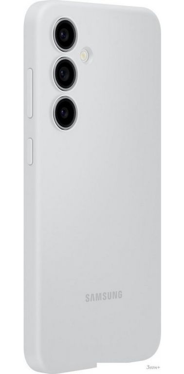 Чехол для телефона Samsung Silicone Case Galaxy S24 FE (серый)