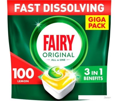     Fairy All in 1 Lemon 100 