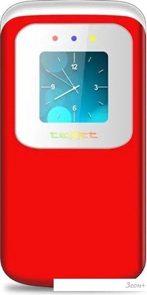 Кнопочный телефон TeXet TM-325 (гранатовый)