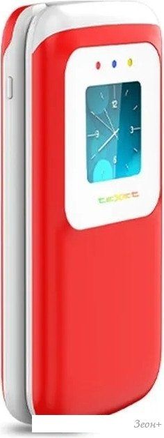 Кнопочный телефон TeXet TM-325 (гранатовый)