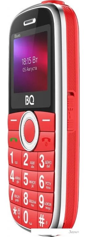 Кнопочный телефон BQ BQ-1867 Blues (красный)