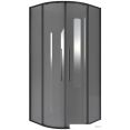 Душевой уголок Niagara NG-2827-34BLACK 100x100x195 (черный матовый/тонированное стекло)