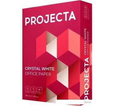 Офисная бумага Projecta A4, 80 г/м2, 500 л, класс A