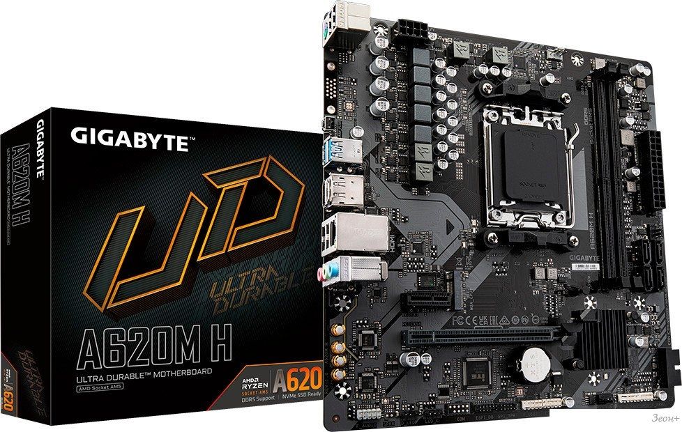 Материнская плата Gigabyte A620M H (rev. 1.2)