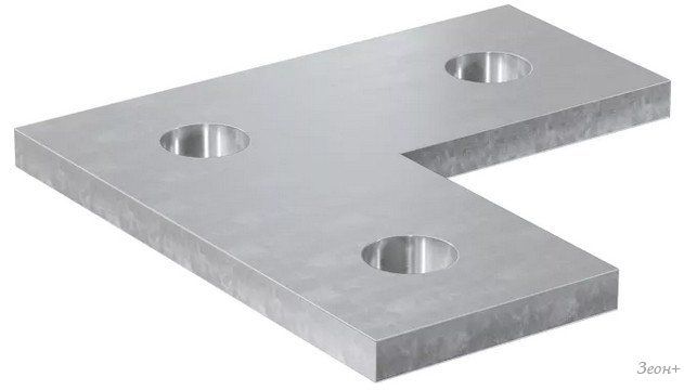 Пластина соединительная Fischer FFF 3L 504498 (25 шт)