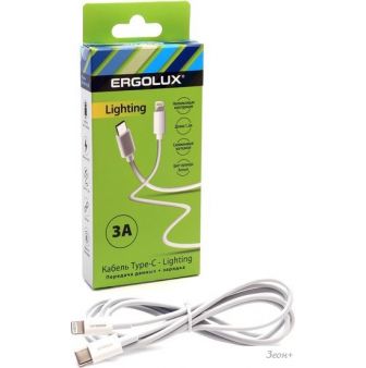  Ergolux ELX-CDC04-C01 USB Type-C - Lightning (1.2 , )