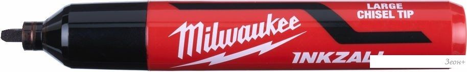Маркер Milwaukee Inkzall L 4932471554 (3 шт, черный)