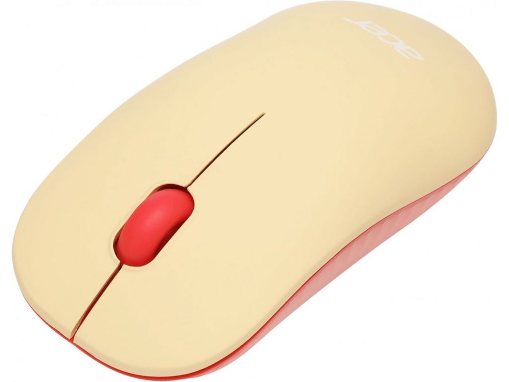 Мышь Acer OMR205 (бежевый/розовый)