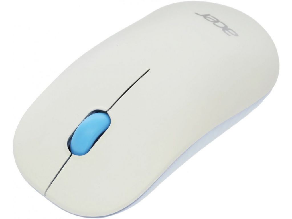Мышь Acer OMR205 (белый/голубой)