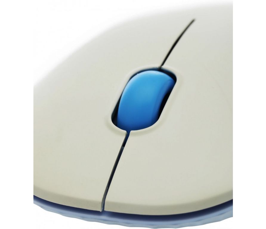 Мышь Acer OMR205 (белый/голубой)