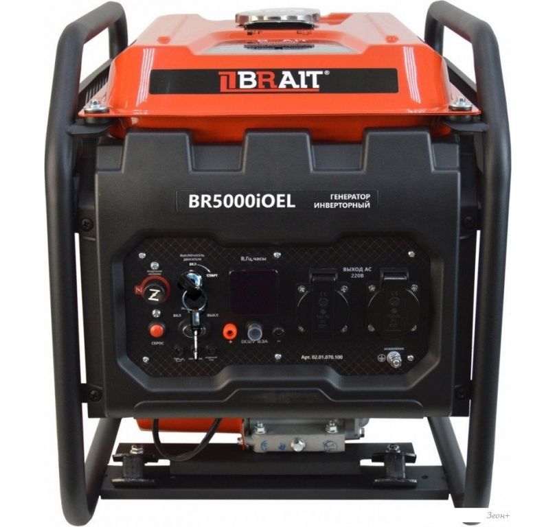 Бензиновый генератор Brait BR5000iOEL
