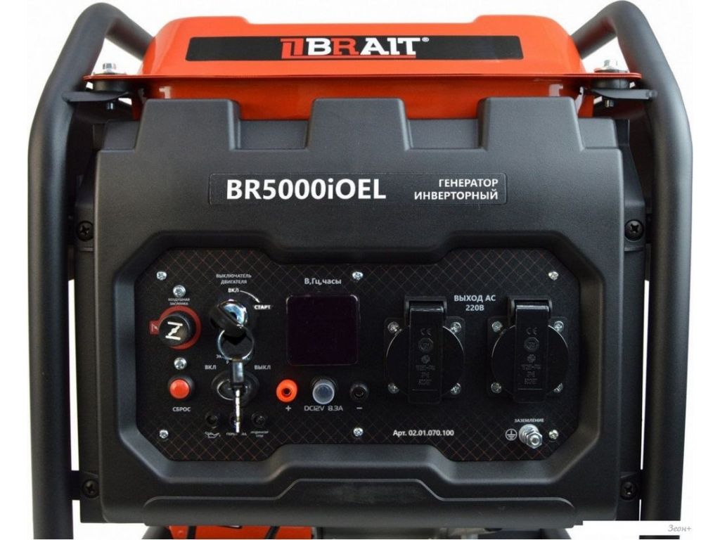 Бензиновый генератор Brait BR5000iOEL