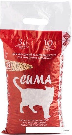 Наполнитель для туалета Калиником Сима 3 кг