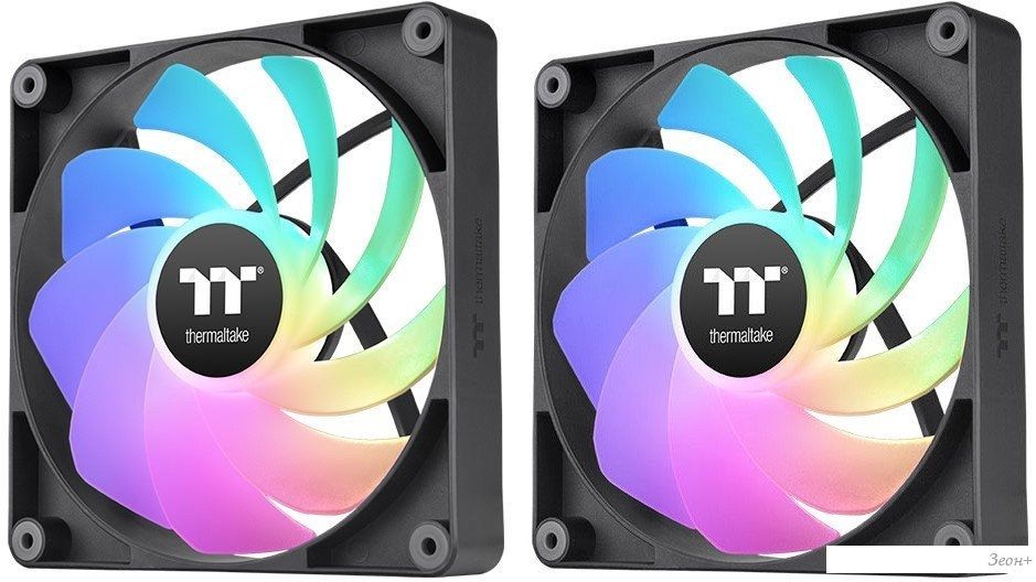 Набор вентиляторов Thermaltake CT140 Sync Reverse ARGB 2-Fan Pack CL-F174-PL14SW-A