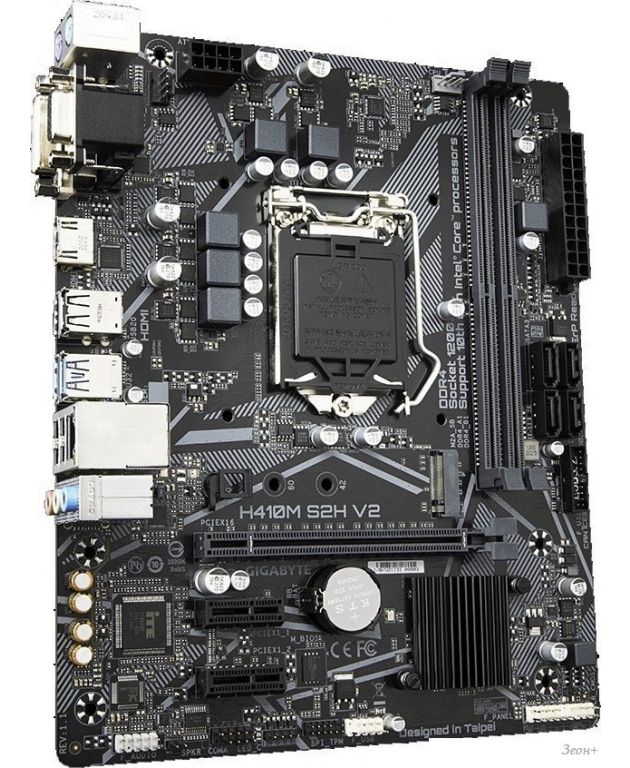 Материнская плата Gigabyte H410M S2H V2 (rev. 1.9/2.1)