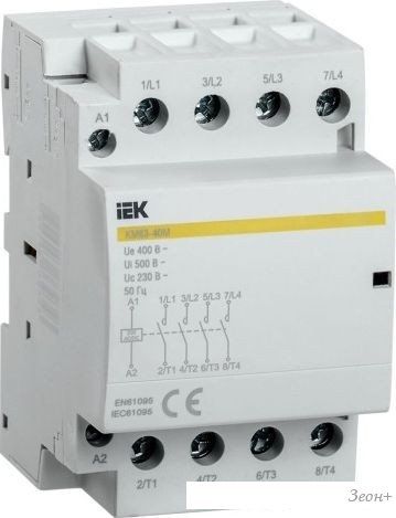 Контактор IEK MKK21-63-40