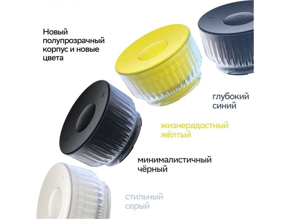 Умная колонка Sber SberBoom Mini 2 (электрический желтый)