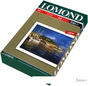 Фотобумага Lomond глянцевая односторонняя A4 85 г/кв.м. 500 листов (0102146)