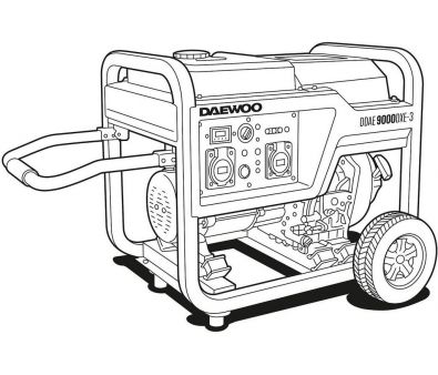   Daewoo Power DDAE 9000DXE-3(2024)