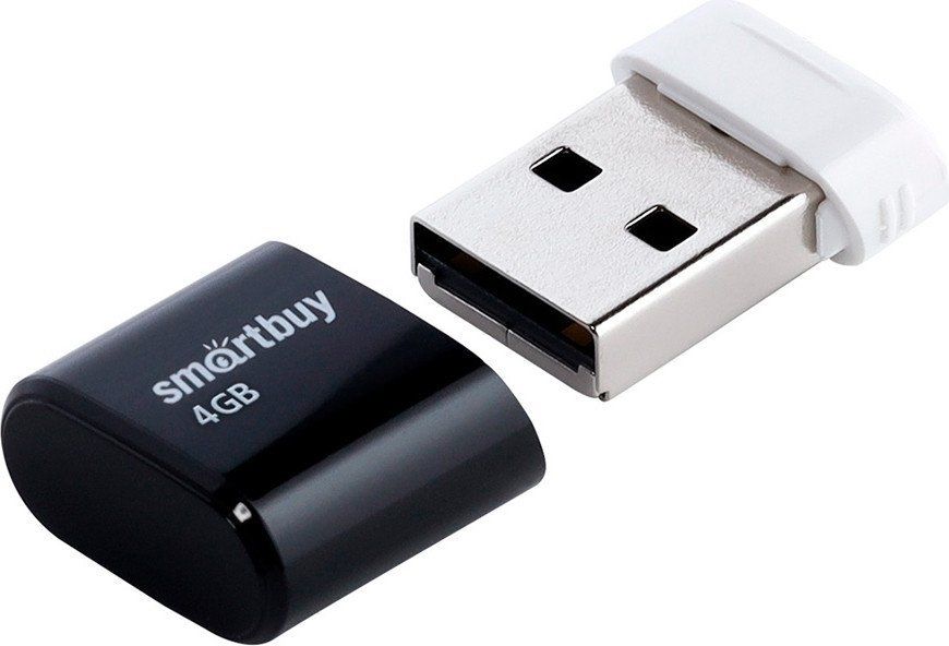 USB Flash SmartBuy Lara 4GB (черный)