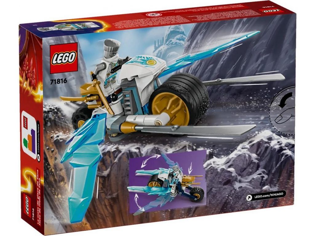 Конструктор LEGO Ninjago Ледяной мотоцикл Зейна 71816