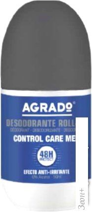 Антиперспирант шариковый Agrado Control Care Men 48h Protect с бисабололом (50 мл)